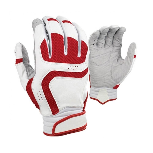 Wholesale Leather Soft Durable Baseball Batting Gloves manufacturer
