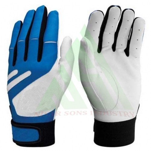 Brand logo baseball batting gloves