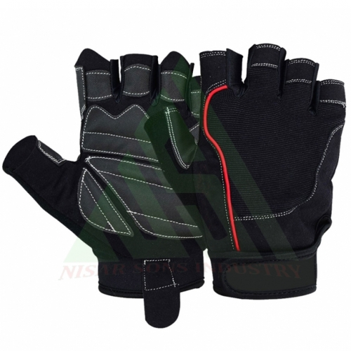 Custom sizes gym gloves 