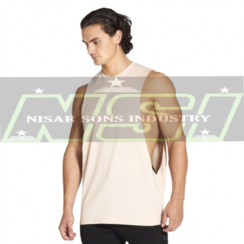 Mens Muscle Gym Workout Stringer Tank Tops Bodybuilding Fitness T-Shirts