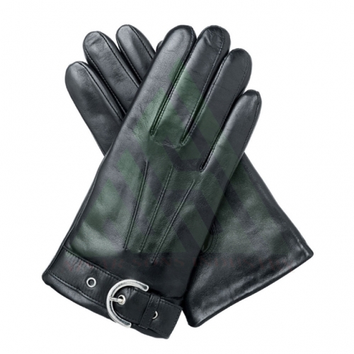 Good quality finger less leather fashion gloves