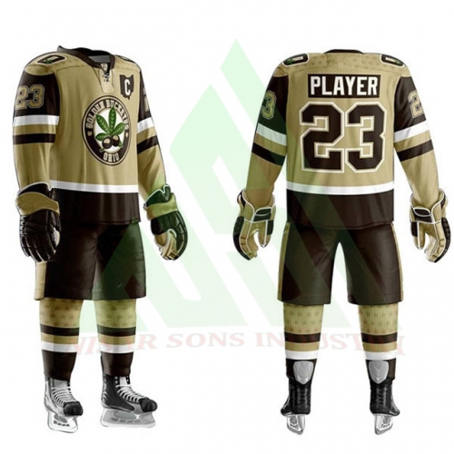 Ice hockey uniforms manufacturer and suppliers
