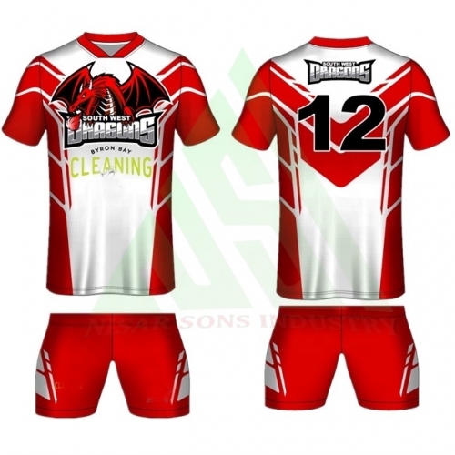 Custom rugby uniforms