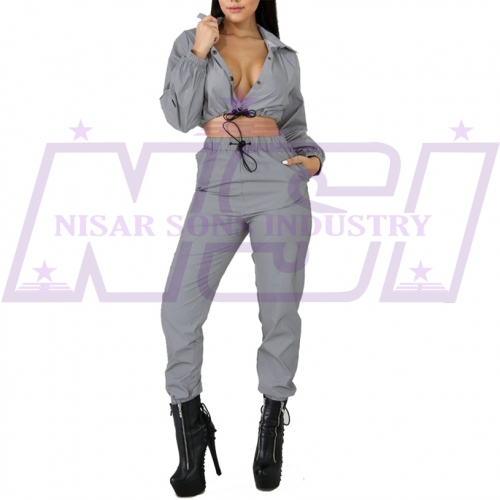 Womens 2 piece fitness tracksuit