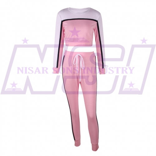 Gym women custom tracksuit wholesale