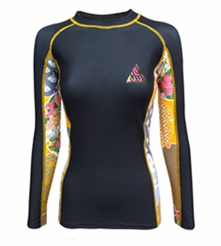 woman rash guard wholesale manufacturer, stylish women rash guards