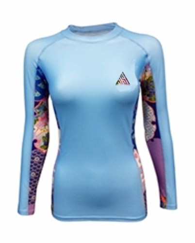 stylish women rash guards, rash guard manufacturer , sleeveless rash guard women