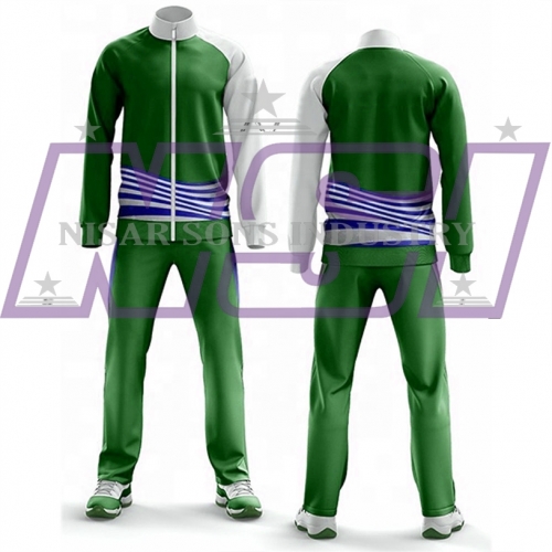 Gym men tracksuit 2019 sublimation design men custom tracksuit 