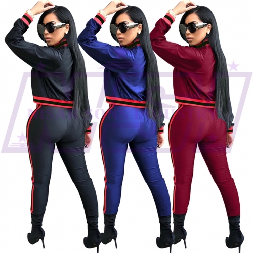 velvet women fitness tracksuit